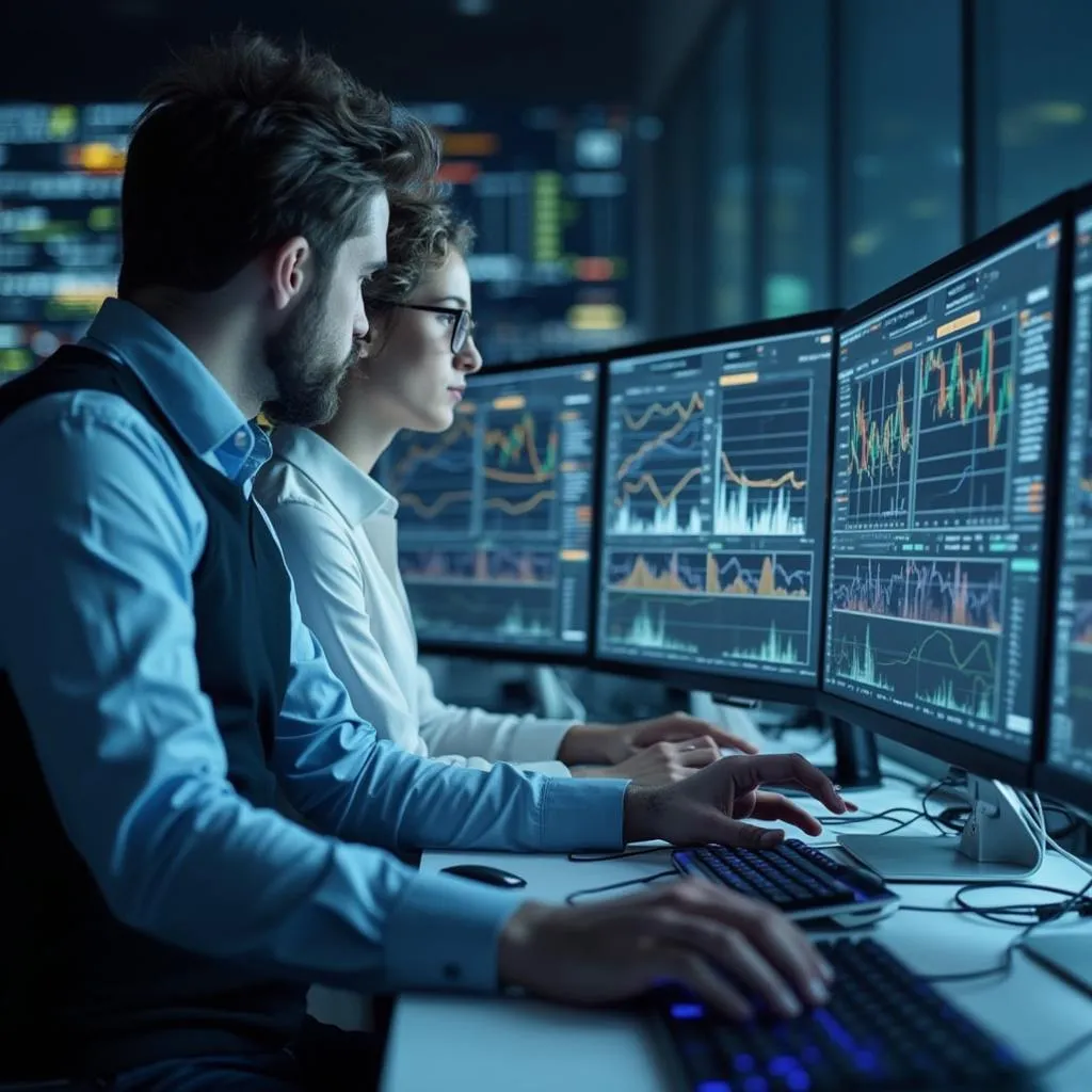 Análisis de datos en pantallas
